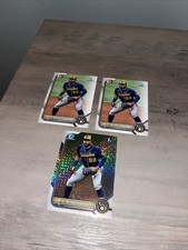 2022 Bowman Chrome Prospects Branlyn Jaraba #BCP-15. 1 Mojo Refactor And 2 Base