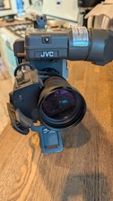 JVC KY-17U 3CCD STUDIO COLOR VIDEO CAMERA w/ Fuji S16 X 7BRMU Lens - Untested