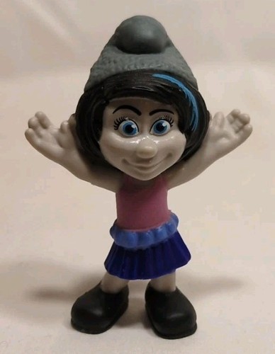 2013 McDonalds Peyo SMURF Vexy Smurf Action Figure Pre-owned