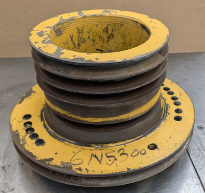 #ad #ad 6N5300 CAT Caterpillar Pulley Crankshaft 3408 Good Used $299.00