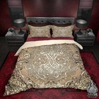 Yggdrasil Bed Cover, Viking Bedding Set, Beige Tree of Life, Norse Comforter or 