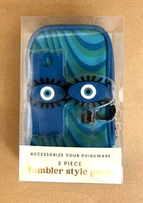 Accessorize Your Drinkware 3 Piece Tumbler Style Pack