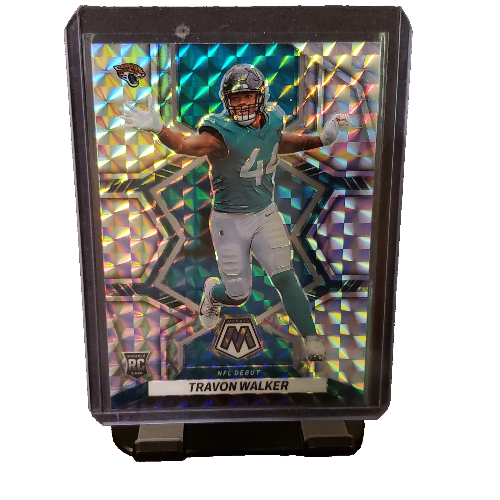 Travon Walker 2022 Panini Mosaic Silver Prizm NFL Debut RC #286 Jaguars - NM