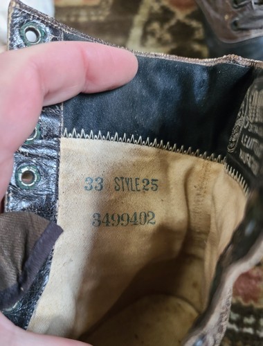Antike Sorosis viktorianische edwardianische Damen-Schnürstiefel zweifarbig 7" hoch - Bild 11 von 23