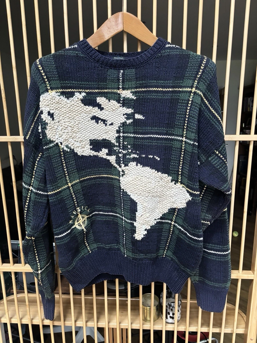 【希少】90s ［hand knit］ nautica cotton knit Nautica 100% Cotton 90s Crewneck Sweaters for Men for sale | eBay