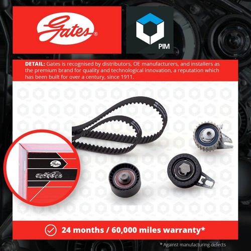Timing Belt Kit fits ALFA ROMEO 145 930 2.0 95 to 01 Set Gates Quality New