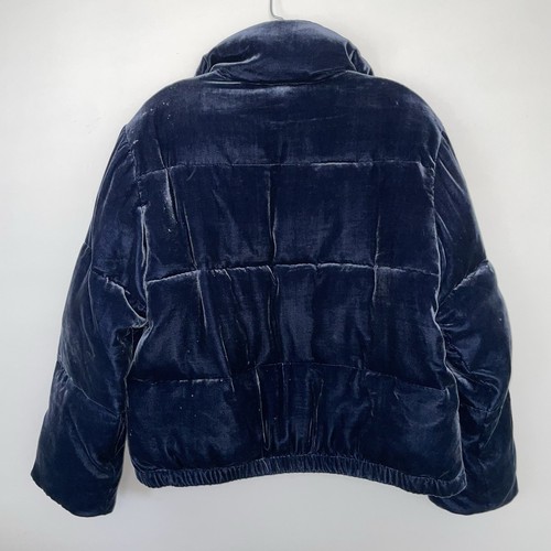 Sundance Womens Jacket Size Small Perla Velvet Puffer Coat Preppy Casual Capsule - Picture 5 of 5
