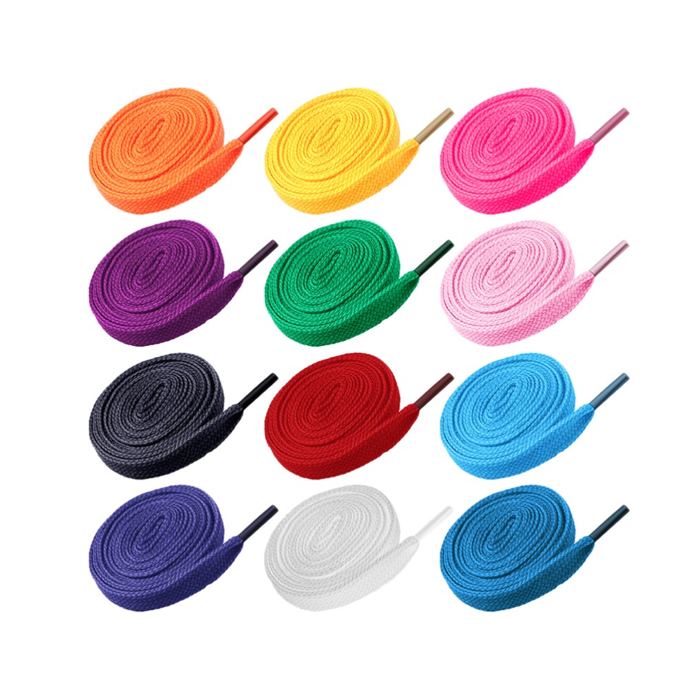 APL 20 Pezzi Sneakers Colorate e Lacci Lacci Piatti Lacci Sportivi