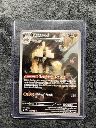 Pokémon TCG Garganacl 202/182 Paradox Rift Holo Pack Fresh