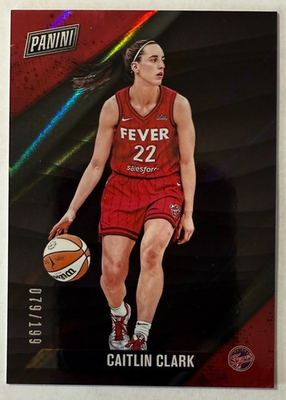 #ad 2025 Panini Black Friday Caitlin Clark Foil Card 079 199 #11 $69.99