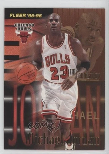 1995-96 Fleer Michael Jordan #323 HOF