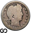 1896-O Barber Quarter, New Orleans Mint Issue