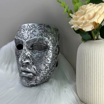 King Baldwin IV Maske Cosplay Kreuzritter Helm Resin Halloween LARP