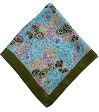 Vintage ECHO Multicolor Silk Blend Scarf 23  