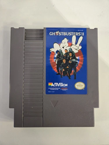 GHOSBUSTERS II (Nintendo Entertainment System NES, 1990) -Tested, Cartridge Only