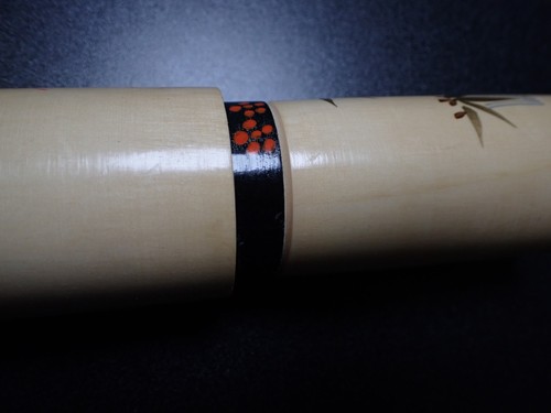 Vintage ca. 29 cm 3,5' Sato Suigai Holz Sosaku Kokeshi Puppe - Bild 13 von 17