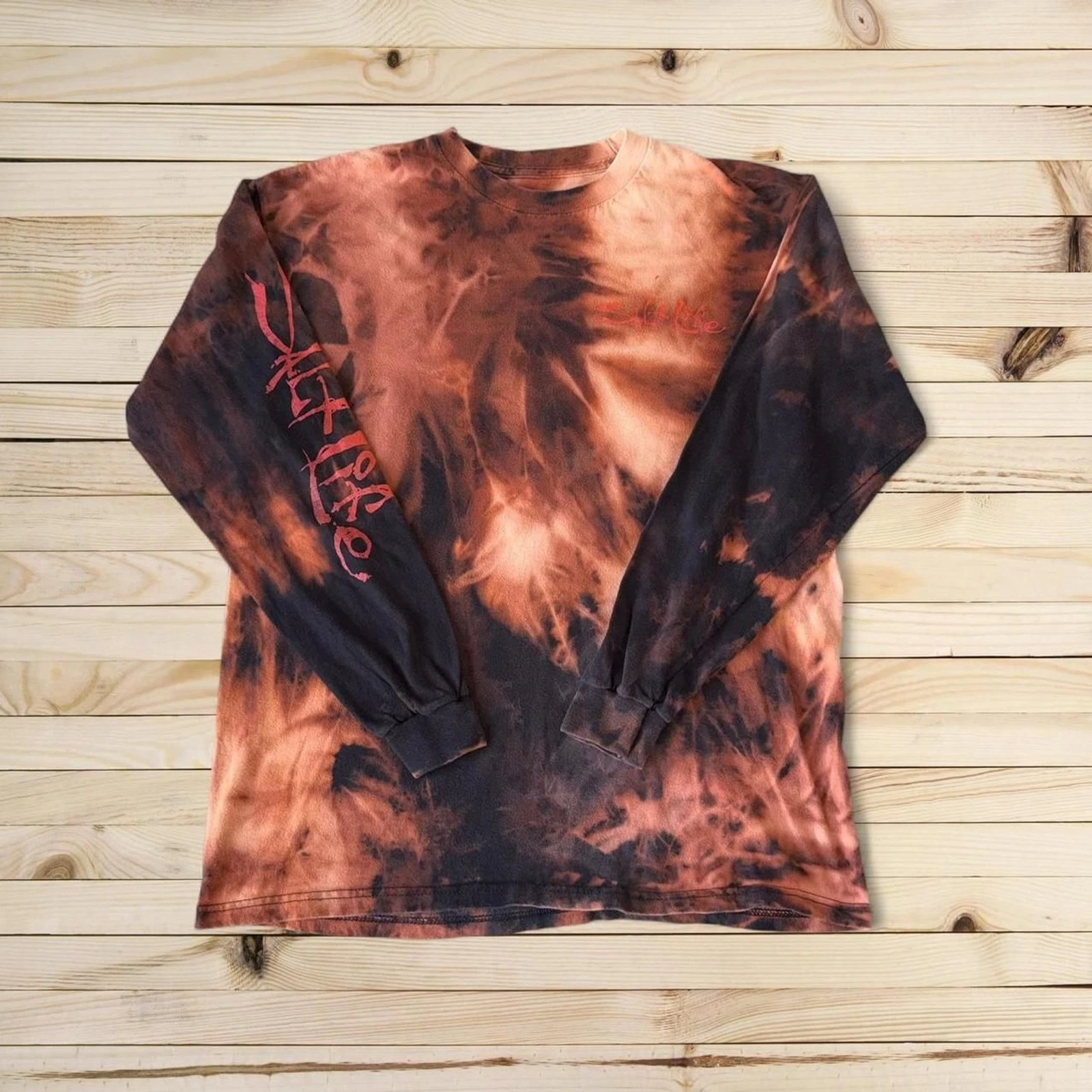 Salt Life tie dye long sleeve fishing shirt graphic