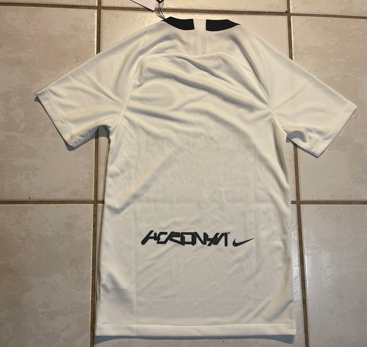 NIKE x ACRONYM Stadium Jersey Short Sleeve White DC8808-100 Men's