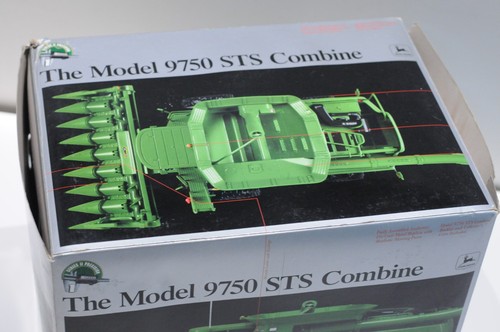 ERTL SERIES II PRECISION JOHN DEERE 9750 STS COMBINE SCALE 1:32 DIECAST NEW - Picture 13 of 14