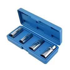 4pc CRV Stud Removal Set for Auto Manifold 6-12mm 1/2in Drive Tool Kit