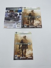 Call of Duty: Modern Warfare 2 (Microsoft Xbox 360, 2009) Cover Art And Manual