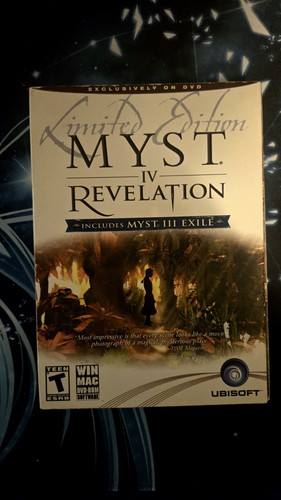 Myst 4 IV Revelation Windows/Mac 2004 3 DISC Neu und Sealed Limited Edition - Bild 1 von 5
