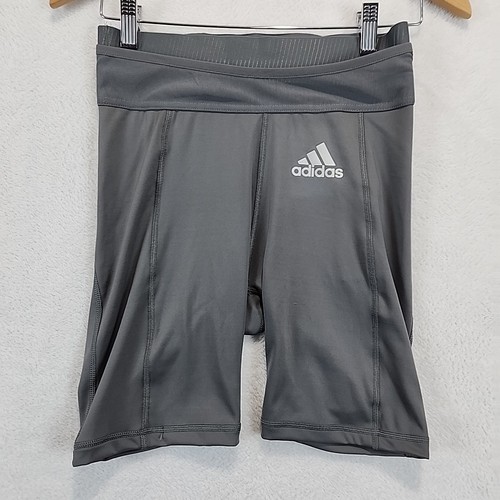 adidas Aeroready Techfit 7" Compression Shorts Women's Small Gray Volleyball - Picture 2 of 11