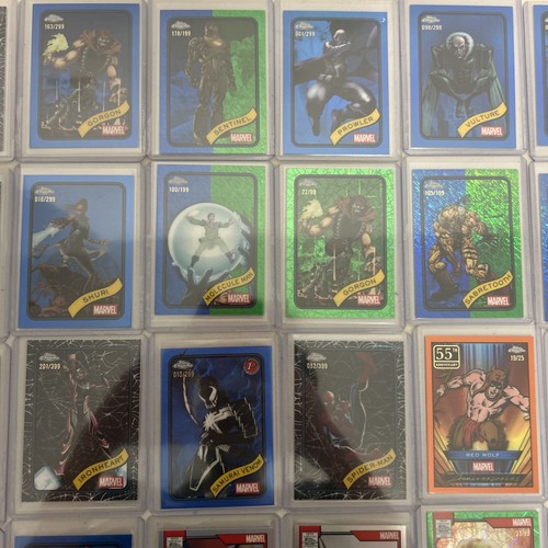 Lote Spider-Man 2025 Topps Cromo Marvel Hulk Capitán América She Hulk Veneno Automático - Imagen 5 de 11