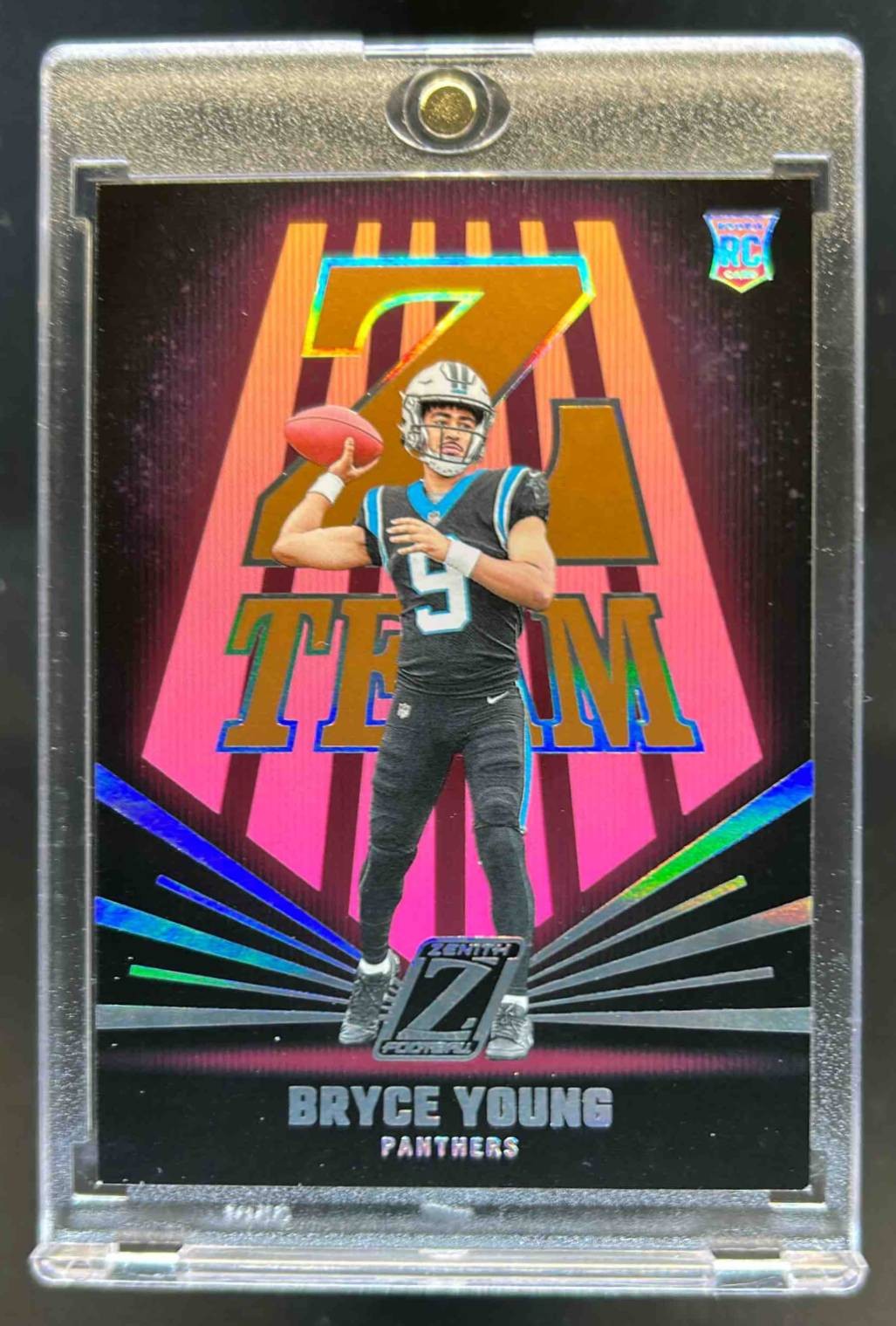 2023 Panini Zenith Bryce Young Z Team Rookie RC Copper Rookie #40/50 Panthers
