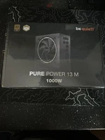 be quiet! Pure Power 13 M 1000W Power Supply, 80 Plus Gold Certification