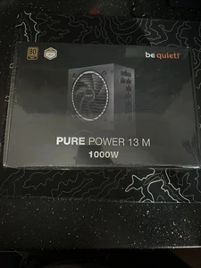 be quiet! Pure Power 13 M 1000W Power Supply, 80 Plus Gold Certification