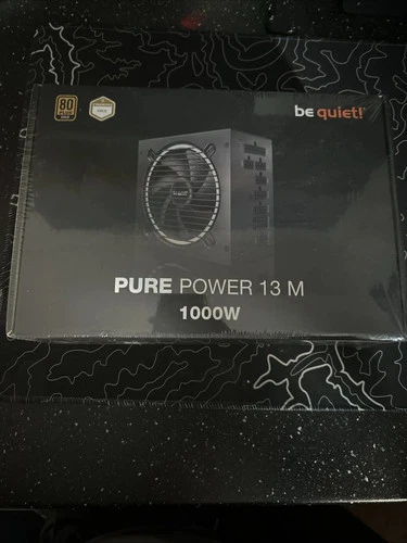 be quiet! Pure Power 13 M 1000W Power Supply, 80 Plus Gold Certification