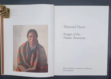 MAYNARD DIXON IMAGES OF THE NATIVE AMERICAN In slipcase / 1981