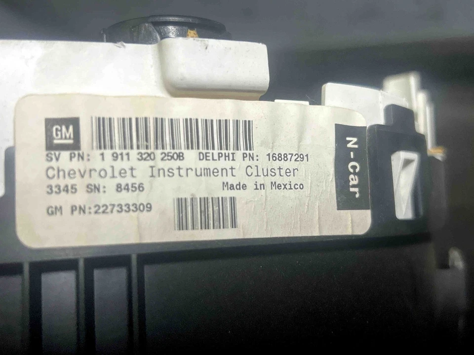 Fits 2004-05 Chevy Malibu Speedometer (miles n/a) OEM:22733309 Foto 4 de 4