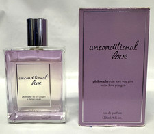 Philosophy UNCONDITIONAL LOVE Eau De Parfum Perfume 4 oz NEW in Box