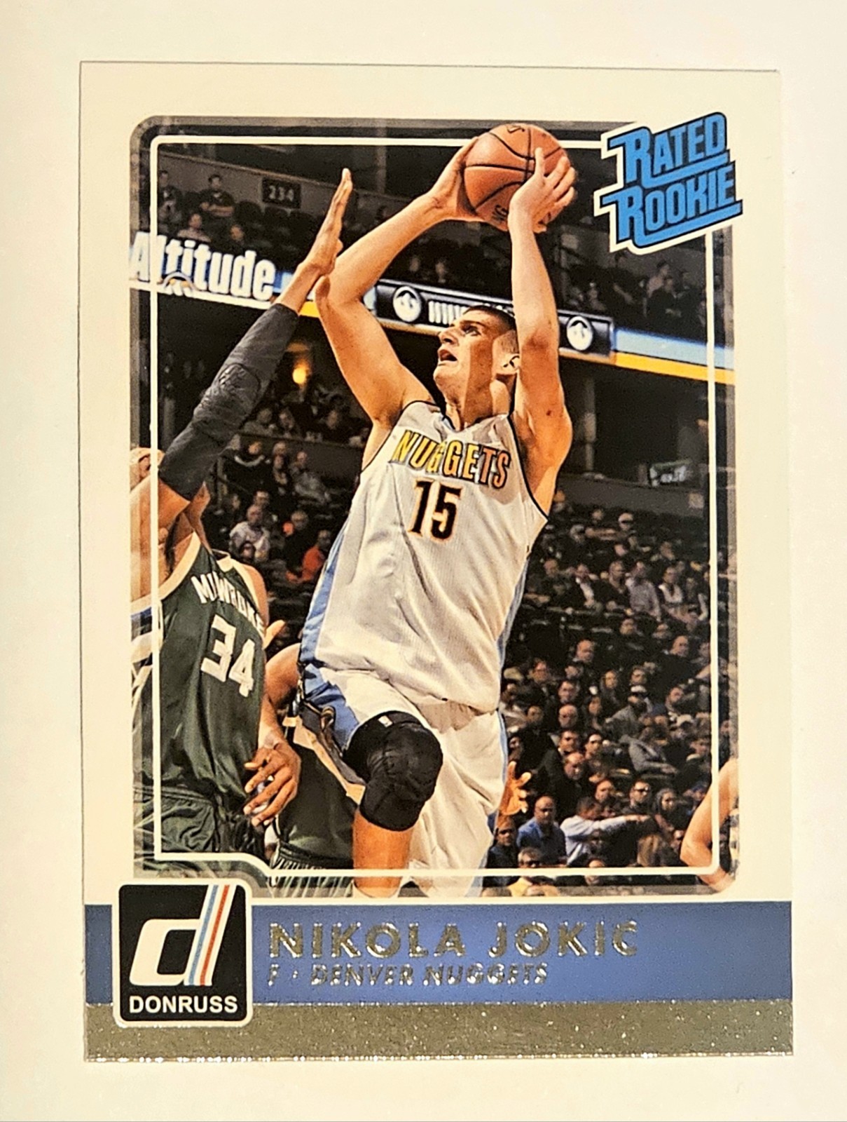 2015-16 Panini Donruss Rated Rookie Nikola Jokic #215 (RC) Combined 📦! Nuggets!