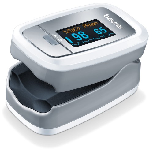 Pulsossimetro Beurer PO 30 - Saturazione Ossigeno Pulso Dito - Display a Colori 6,1x3 - Foto 1 di 4