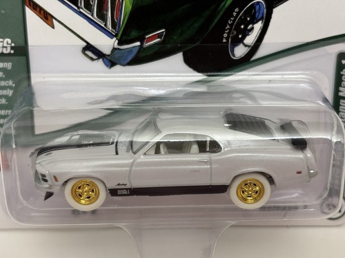 CHASE JOHNNY LIGHTNING MUSCLE CARS USA 1970 FORD MUSTANG MACH 1 WHITE LIGHTNING - Picture 4 of 17