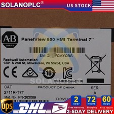 AB 2711R-T7T PANELVIEW 800 7-INCH HMI TERMINAL New Factory Sealed 2711RT7T