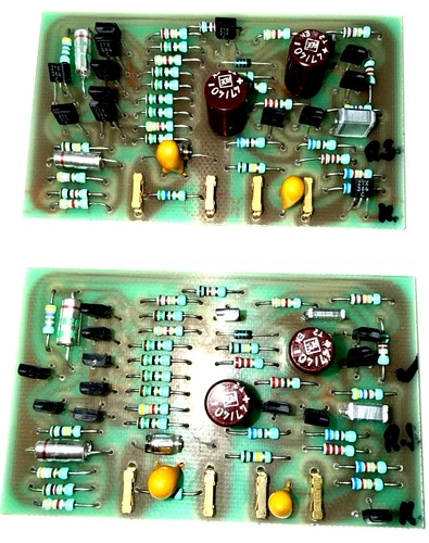Original Vintage Pair Naim NA323 K Moving Coil Phono Boards New Old Stock #1