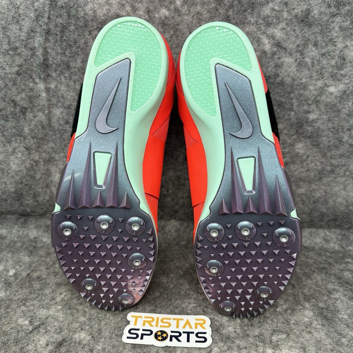 Size 9 Nike Zoom Pole Vault Elite Track Shoes Coral Crimson Mens FZ9649-600 NEW Nike Zoom Pole Vault Elite Track Shoes Coral Crimson Men main image 2