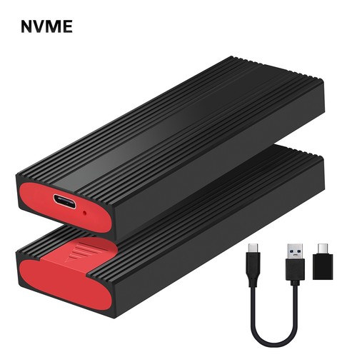 M.2 SSD-Gehäuse 10 Gbps, PCIe SSD Gehäuse für M.2 NVMe, Werkzeugloser Adapt8547 - Afbeelding 7 van 10
