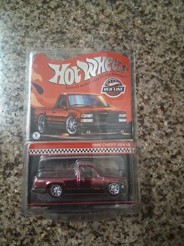 Hot Wheels Red Line Club 1990 Chevy 454 SS 1:64 Diecast Pickup Truck - HNL20