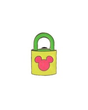 Disney Mickey Moue Icon Lock & Key (Lock Only) Pin