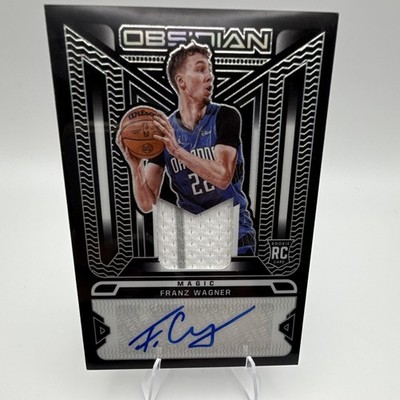 Panini 2021-22 Obsidian Rookie Jersey Ink Franz Wagner Auto RJI-FRW /49