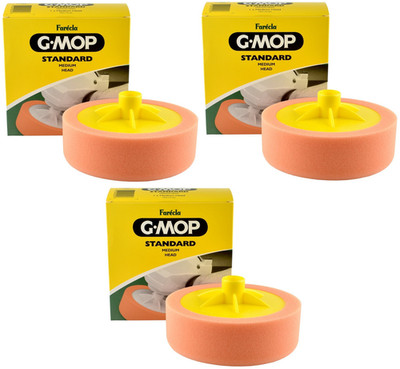 3x Farecla G Mop orange Polieren mittlerer Kopf Standard 150 mm Schaumschwamm 6 Zoll