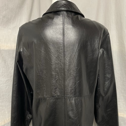 Vintage Wilsons Leather Jacket Women's Soft Blazer Lined Button Up Black 2X - Picture 9 of 14