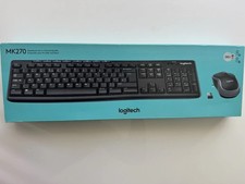 Logitech MK270 Wireless Combo QWERTZ Tastatur und Maus-Set, Schwarz