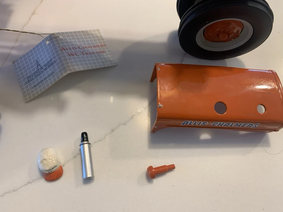 Franklin Mint Allis Chalmers WC Tractor 1:12 Scale NO BOX - Image 4 of 4
