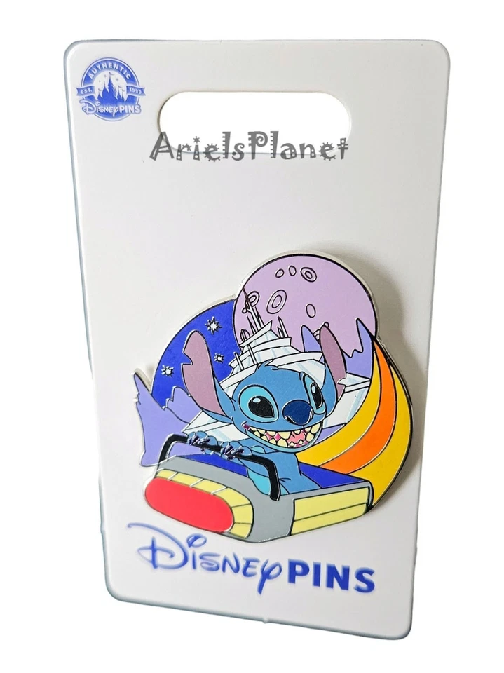 Disney Parks Stitch Tomorrowland Space Mountain Pin